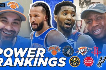 NBA Power Rankings: Knicks RISING FAST, Cavs look DANGEROUS | The Dime With Josh and Kwab