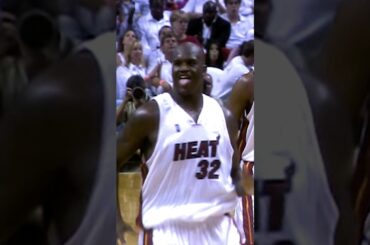 SHAQ-ALAKA BOOM 💥 Diesel was on one during the ‘06 Playoffs #flashback  #nba #baskball