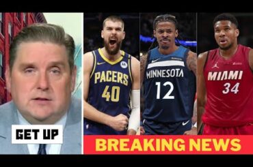 GET UP | Windhorst updates Trade Deadline: Giannis to Heat? Ja Morant to Wolves? Zubac to Pacers?