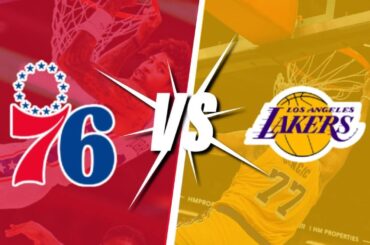 Philadelphia 76ers VS. Los Angeles Lakers | LIVE Reactions | Play-By-Play | Watch Party