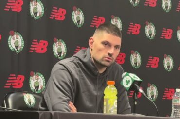 Nikola Vucevic Reacts to Trade to Celtics | Full Interview