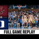 Duke vs. Boston College Full Game Replay | 2025-26 ACC Men's Basketball