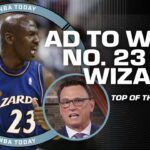 TOP OF THE TOP Michael Jordan Wizards moments (2002) inspired by AD's No. 23 jersey | NBA Today
