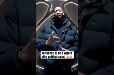 AD ready for his Wizards era 👀 (via @WashingtonWizards)