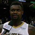 Zion Williamson On-Court Postgame Interview vs. Timberwolves 2/6/26