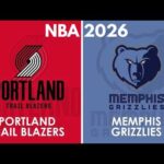 Portland Trail Blazers vs Memphis Grizzlies NBA Live Scoreboard