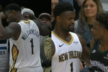 Zion Williamson clutch and-1 and Ant struggles in Final 1:00 Pelicans vs Timberwolves