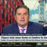 GET UP | Brian Windhorst Explains why Cavaliers’ trade for James Harden was a worthwhile risk