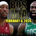 Boston Celtics vs Miami Heat Full Game Highlights – February 6, 2026 | NBA Season