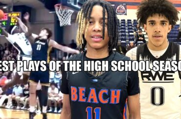 JAWDROPPING PLAYS FROM THE 2026 HS BASKETBALL SEASON!