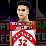The Toronto Raptors traded for a Center #raptors #torontoraptors