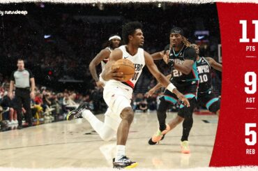 Scoot Henderson Returns With 11 Points, 9 Assists | February 6, 2026 | Portland Trail Blazers