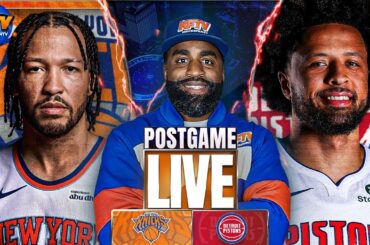 Knicks vs Pistons | Post Game Show | Live Calls & Reactions | EP 692
