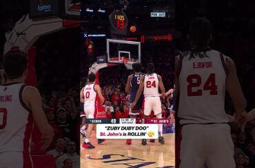 "Zuby Duby Doo" 🗣️ #CBB #StJohn's #Basketball