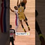 Bilal Coulibaly with the three-pointer at the buzzer 🚨 #nba #highlights #wizards #detroitpistons
