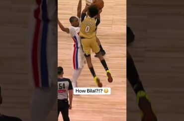 Bilal Coulibaly with the three-pointer at the buzzer 🚨 #nba #highlights #wizards #detroitpistons