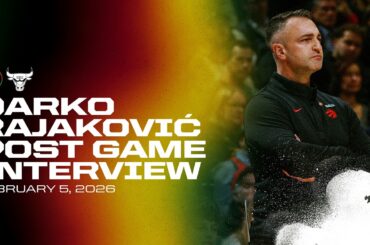 Darko Rajakovic | Post Game vs. Bulls | February 05, 2026