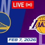 NBA LIVE! Golden State Warriors vs Los Angeles Lakers  | February 7, 2026 | 2026 NBA Season Live 2K