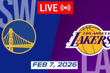 NBA LIVE! Golden State Warriors vs Los Angeles Lakers  | February 7, 2026 | 2026 NBA Season Live 2K
