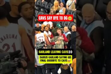 Cavs players with Garland after the game🥺