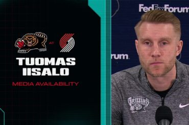 Tuomas Iisalo Press Conference | Grizzlies vs.