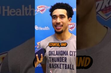 Jared McCain on his role with the Thunder and learning from Shai