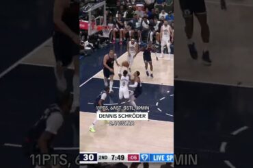 DENNIS DEBUT! #cavs #dennisschroder #nbahighlights