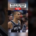 Mavs announcers after Wemby's stepback 3 😭