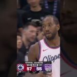 Kawhi cooking 31 PTS vs. Kings 🔥