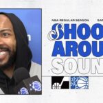 SHOOTAROUND SOUND: UTAH JAZZ VS. ORLANDO MAGIC | COACH MOSE & JEVON CARTER