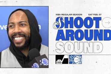 SHOOTAROUND SOUND: UTAH JAZZ VS. ORLANDO MAGIC | COACH MOSE & JEVON CARTER