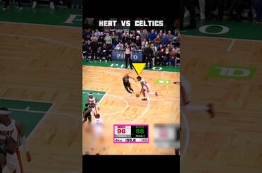 Was the Last Touch by Bam?🤔 Final 35.9 Seconds Heat vs Celtics #nba #shorts