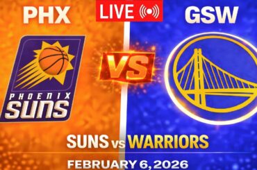 NBA LIVE! Golden State Warriors vs Phoenix Suns I Febrary 6, 2026 Warriors vs Suns Live 2K