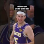 Austin with back-to-back TOUGH treys #Lakers