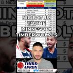 Nic Batum to the Minnesota Timberwolves. Here's how it could happen