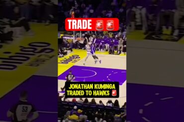 KUMINGA TRADED TO HAWKS FOR PORZINGIS 🤯🚨