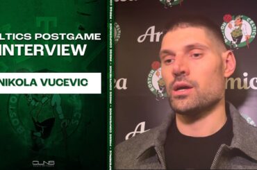 Nikola Vucevic on Celtics Debut | Celtics vs Heat Postgame Interview