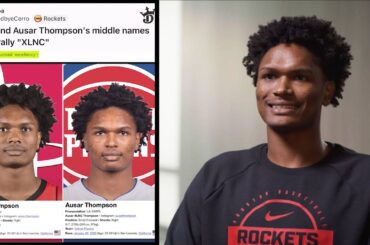 An Inside Look at Rockets Rising Star Amen Thompson 🚀