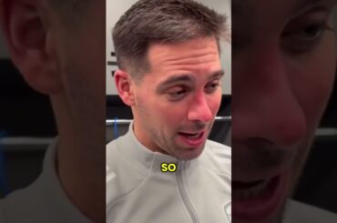 T.J. McConnell apologizes to new teammate Ivica Zubac. #indianapacers #pacers #ivicazubac #nba