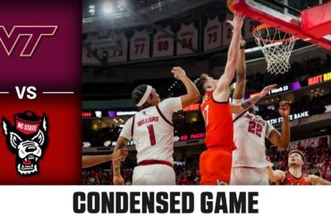 Virginia Tech vs. NC State Condensed Game | 2025-26 ACC Men's Basketball