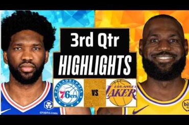 Los Angeles Lakers vs Philadelphia 76ers Full Game Highlights 3rd Qtr P2| Feb 5| 2026 NBA Highlights