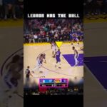 LeBron Can’t Dribble, Then Turns It Over 🥴 76ers vs Lakers #nba #shorts