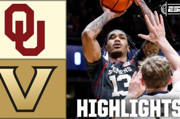Oklahoma Sooners vs. Vanderbilt Commodores | Full Game Highlights | ESPN College Basketball