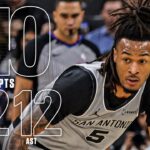 40-PT TRIPLE DOUBLE 😤 Stephon Castle TAKES OVER in Spurs' win vs. Mavericks 🔥 | NBA on ESPN