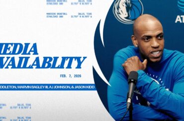 Khris Middleton, Marvin Bagley III, AJ Johnson, & Jason Kidd | Media Availability @ SAS | 2/7/26