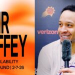 Amir Coffey Shootaround Media Availability | Phoenix Suns 2-7-26