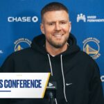 Kristaps Porzingis' First Press Conference with the Golden State Warriors