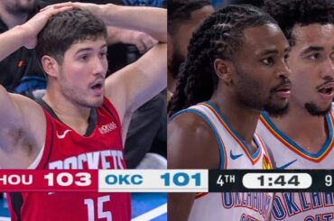 Final 3:02 INTENSE ENDING Rockets at Thunder | February 7, 2026