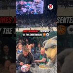 JAMES RODRÍGUEZ AT A TIMBERWOLVES GAME AS “MINNESOTA’S NEW SIGNING”? 🤷🏻‍♂️🏀#james #colombia #nba