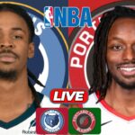 🔴LIVE : Memphis Grizzlies Vs Portland Trail Blazers | NBA | PLAY BY PLAY | SCOREBOARD